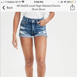 American eagle jean shorts size6 ‼️‼️
